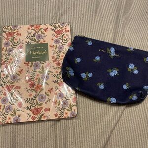 New Rifle Paper Co. Notebooks and Zip Pouch